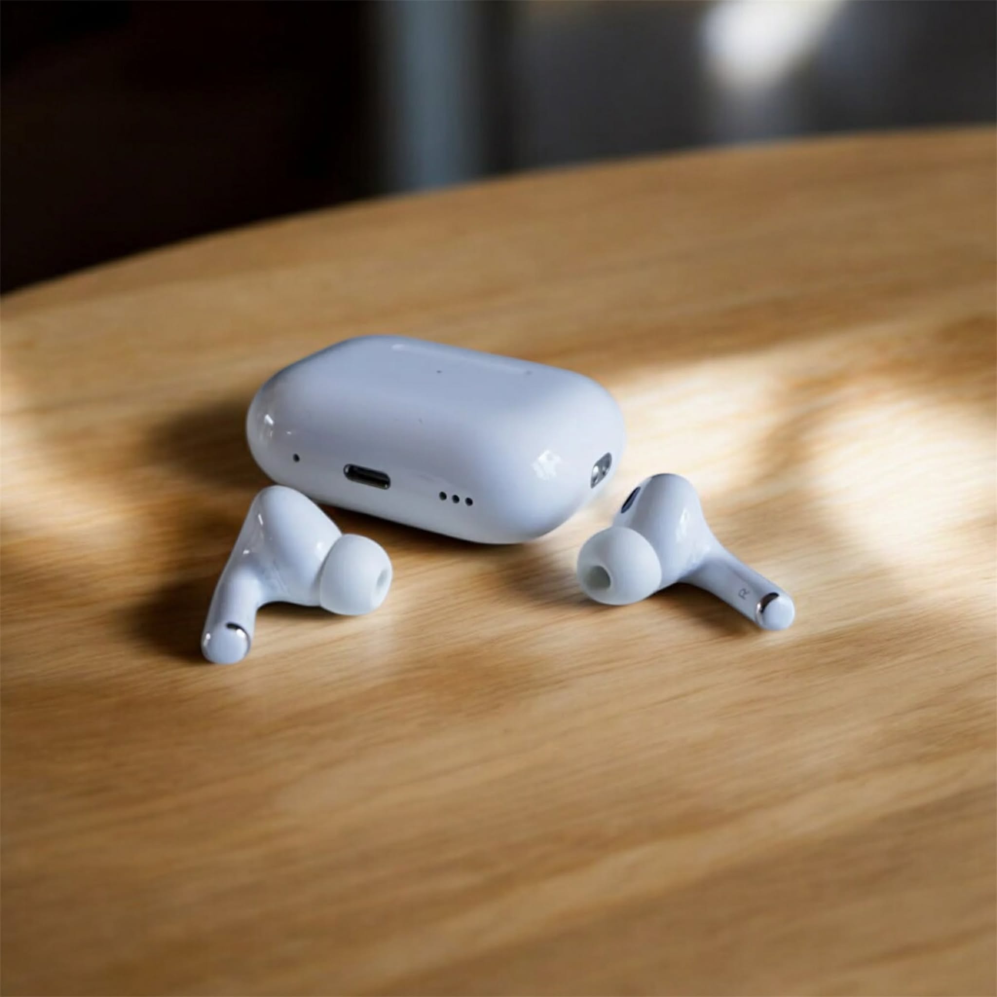 AirPods Pro 2nd Generation Wireless Charging Bluetooth Headphone – White | ANC, Premium Sound & Long Battery Life