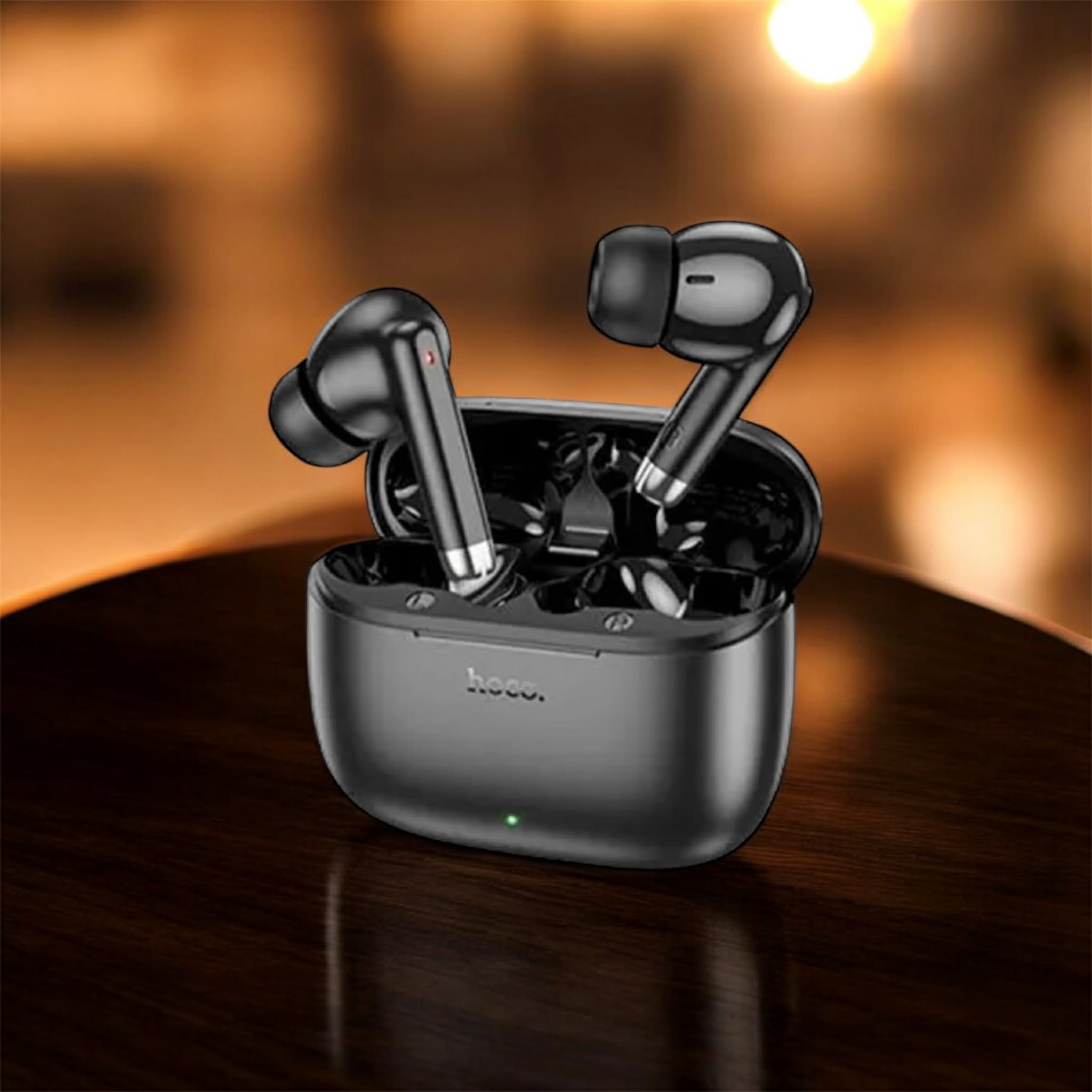 Buy Hoco EQ2 TWS Wireless Earphones Bluetooth 5.3 with super bass, touch control & built-in mic. Best price & fast delivery in Bangladesh.