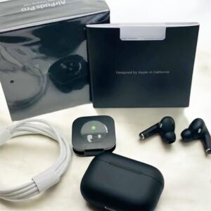 AirPods Pro 2nd Generation Wireless Charging Bluetooth Headphone – Black | ANC, Premium Sound & Long Battery Life