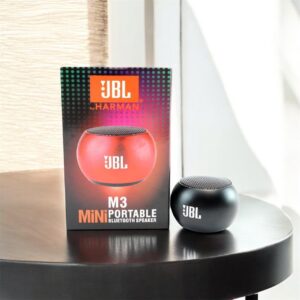 JBL M3 Mini Portable Bluetooth Speaker | Wireless TWS | Powerful Bass Sound | USB Type-C Charging | Multi-Color Design