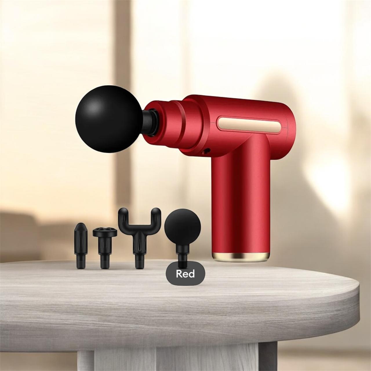 Mini Electric Massage Gun – Portable Deep Tissue Body Massager | Pain Relief | USB Rechargeable